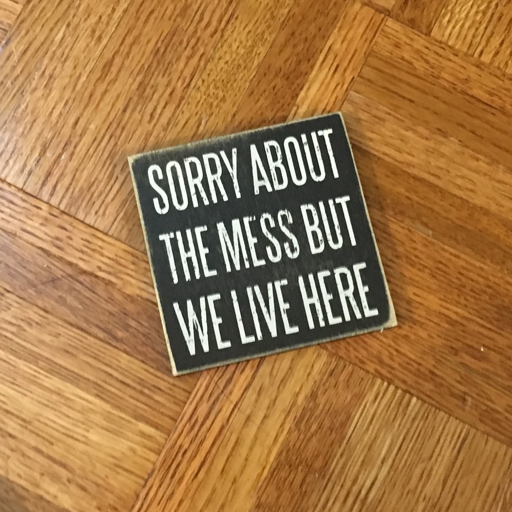 Black quote coaster